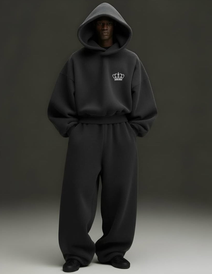 KEYVO KingMode Hoodie – Midnight Edition