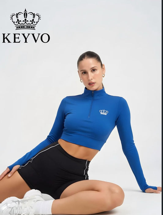 KEYVO CrownFit Set – Royal Blue & Black Edition